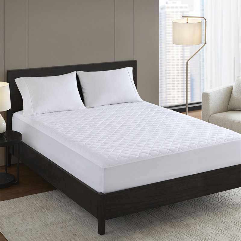 Essential Waterproof White King Mattress Pad, King