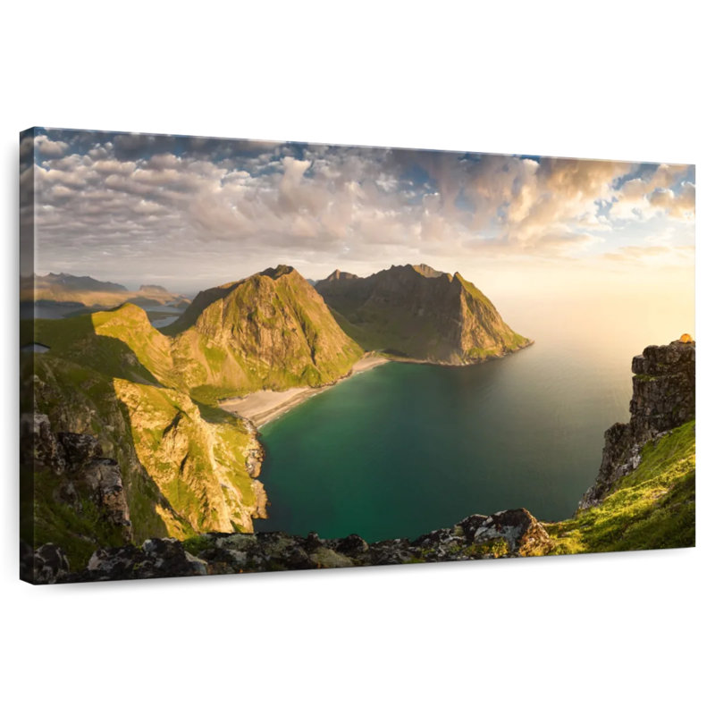 Alvord Ryten Sunrise, 8" H x 12" W