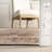 Myrtle Vintage Machine Washable Beige/Brown/Black Area Rug-675831502
