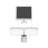 LED Solar Power Battery Operated Outdoor Security Area Light with Motion Sensor