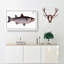 Mullet Fish by M.E. Bloch - Wrapped Canvas Painting Print-55360161