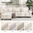 Deep Seat Sofa Chair With Throw Pillow-669854751
