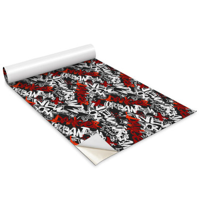 Oryon 1m x 50cm Matte Peel & Stick Wallpaper Roll