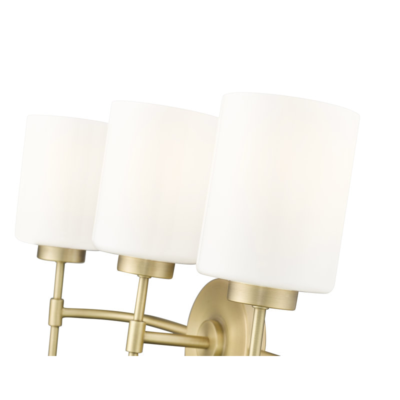 Holleran 22" Wide 3-Light Vanity , Vintage Brass
