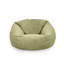 rucomfy Beanbags Classic Adult Bean Bag Chair, Plush and Delicate Velora Fabric, Pre-Filled Triple Stitched with Safety Zips, Cosy Seat for Reading, Gaming or Lounging-1939808611