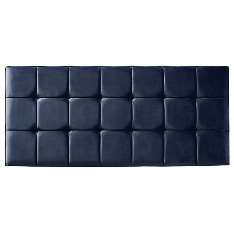 Saucedo Upholstered Headboard, Single (3'), Blue