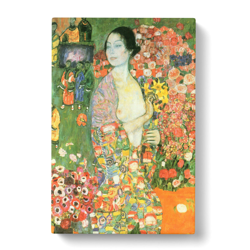 The Dancer by Gustav Klimt - Wrapped Canvas, 76cm H x 50cm W x 3cm D