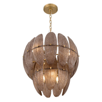 Luminaire suspendu 6 lumières 19,75 po Marclaire