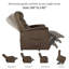 Cassius Upholstered Power Recliner
