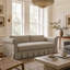 Carley Summers X River & Bord: The Max Sofa With Pleated Skirt