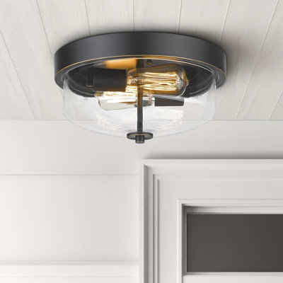 Plafonnier encastré 2 lumières 12 po