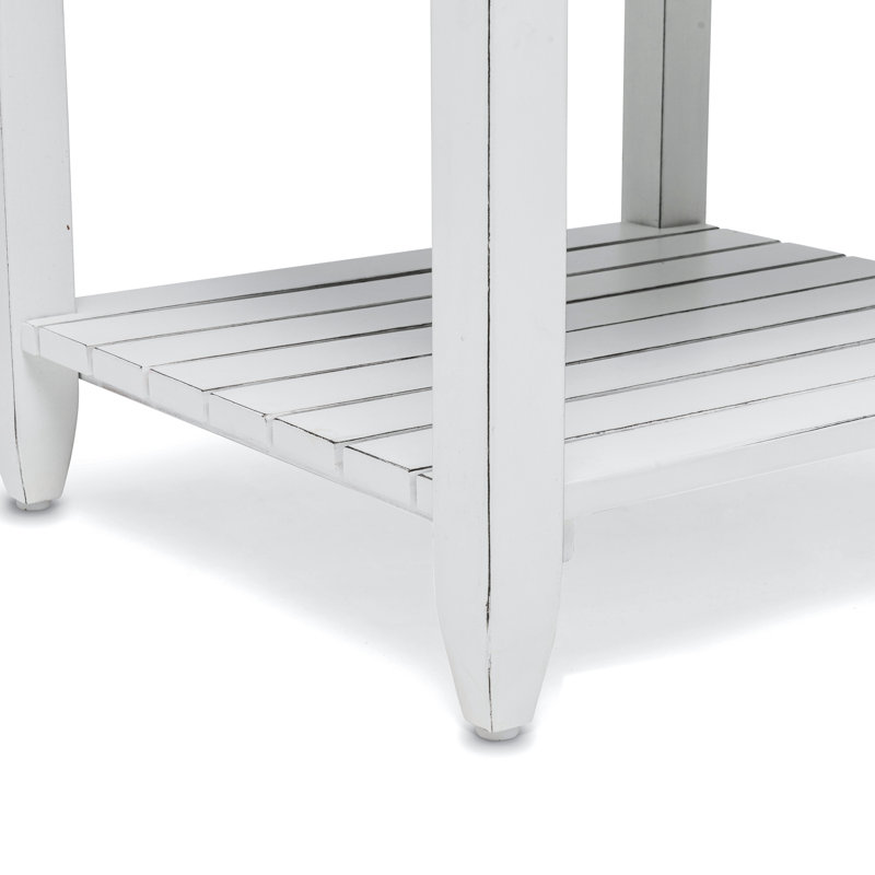 Table de bout Decastro Coastal, Gris / Noir