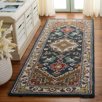 Tapis oriental en laine touffeté à la main Parul