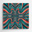 Art mural bleu op Op 15-785780024