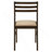 Cappuccino And Tan 3-Piece Dining Set With Drop Leaf