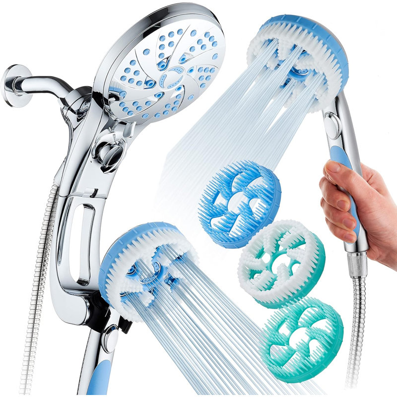 Aquassage By Aquacare Dual Shower Head 2.5 GPM GPM, Chrome