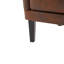 Chaise cloutée à dossier haut, fauteuil, salon, bureau et chambre à coucher, ensemble de 2