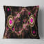 Conception abstraite mauve en 3D - oreiller imprimé abstrait-29604334-29604338