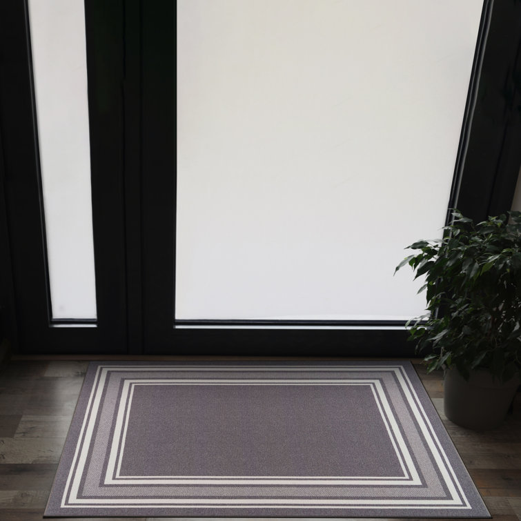 Quinter Gray Non-Slip Area Rug