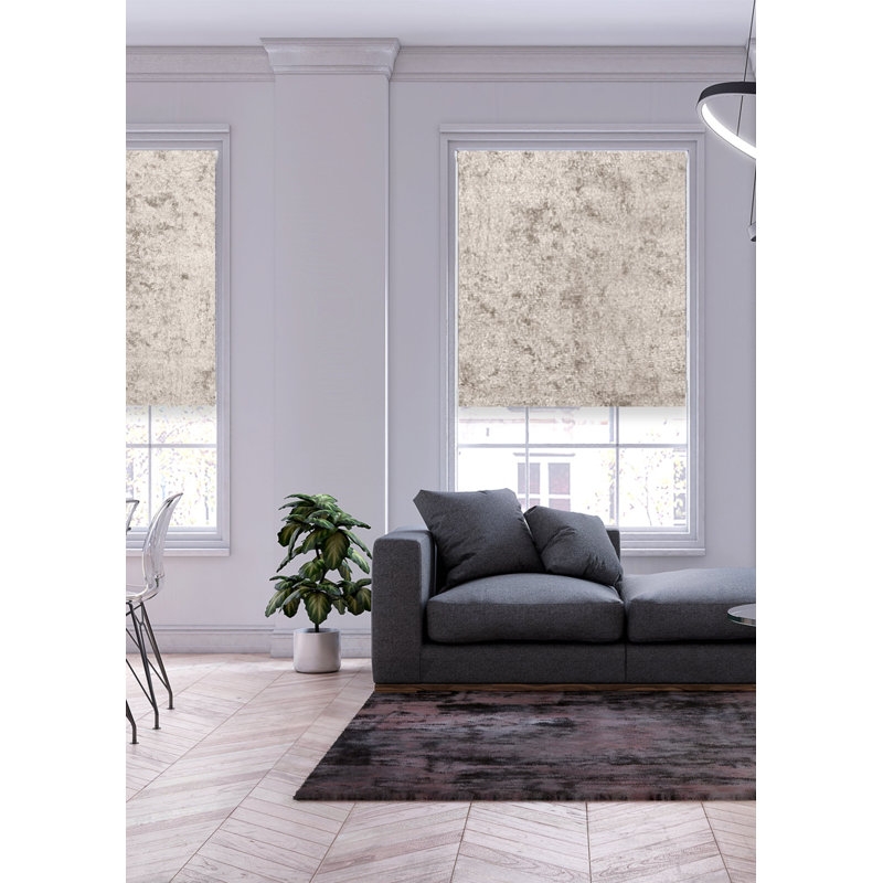 Roller Blind, Taupe, 60cm W x 165cm L