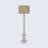 Ermentrude 62'' Distressed Traditional Floor Lamp
