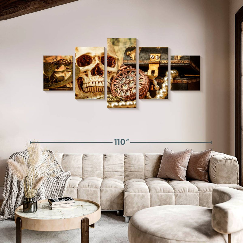 Décor gothique Avag, H 42 po x l 92 po