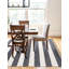 Tapis bleu marine en coton noué à la main Priolo-1010212671