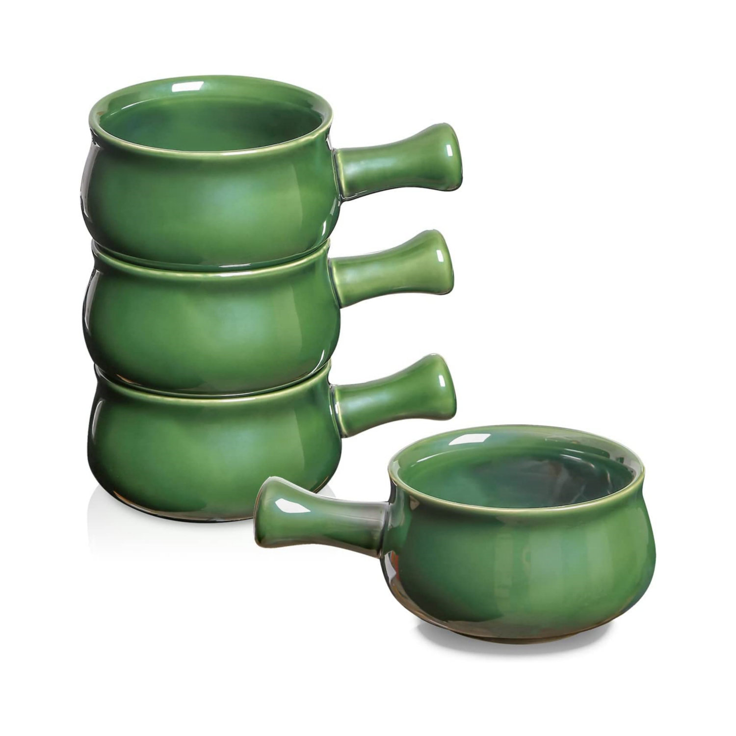 Eternal Night Soup Bowls With Handles