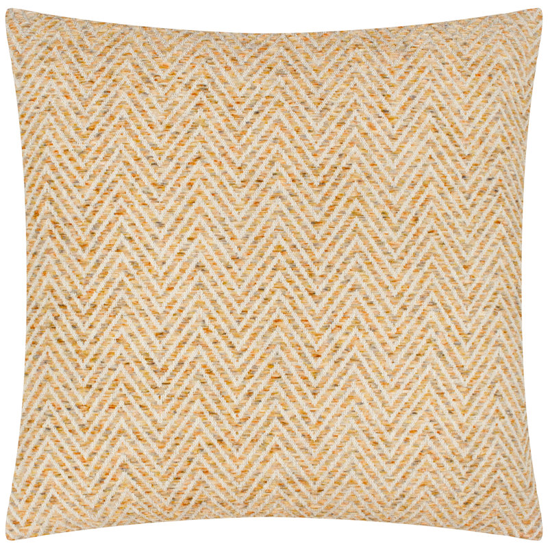 Croft Cushion Cover Square Cushion Cover, Yellow