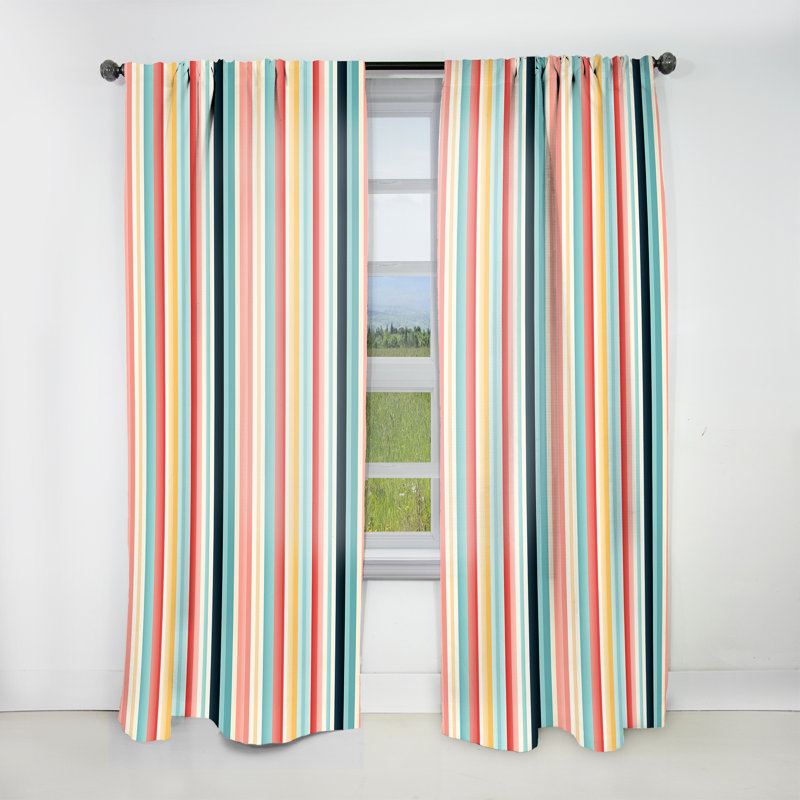 Motif rayé Nomadic Blend, L 52 po x L 90 po