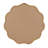 Scalloped Round Rattan Bathroom Mirror-79730412