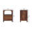 Arc-line Bedside Table