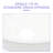GAWEZA 13'' Ceramic Circular Bathroom Sink