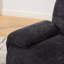 Chaise d'appoint moderne en chenille avec sièges profonds et sans assemblage-1945105428