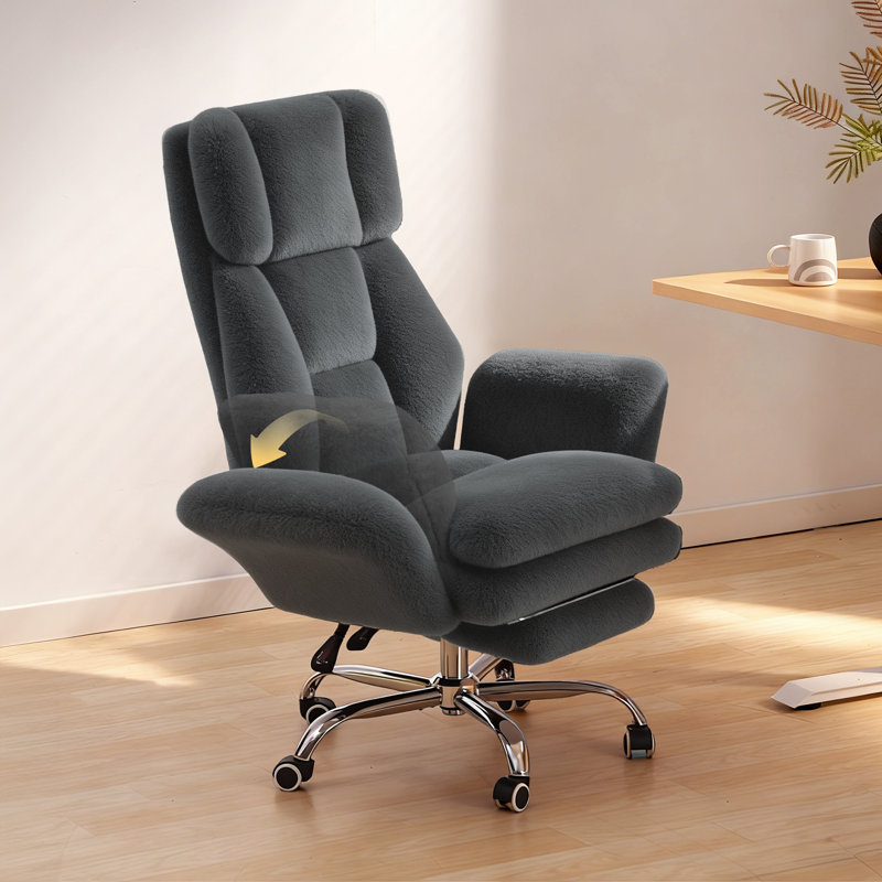 Desk Office Chair, Big and Tall Ergonomic Office Chair, 200KG Adjustable High Back Computer Chair,Executive Swivel Chair with Footrest and Lumbar Support