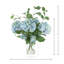 Arrangement floral d'hortensias dans un vase