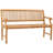 Dayne 60 " W Teak Solid Wood Outdoor Garden Bench
