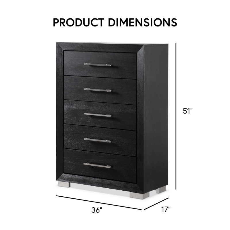 Belleterre Betancourt 5-Drawer Chest