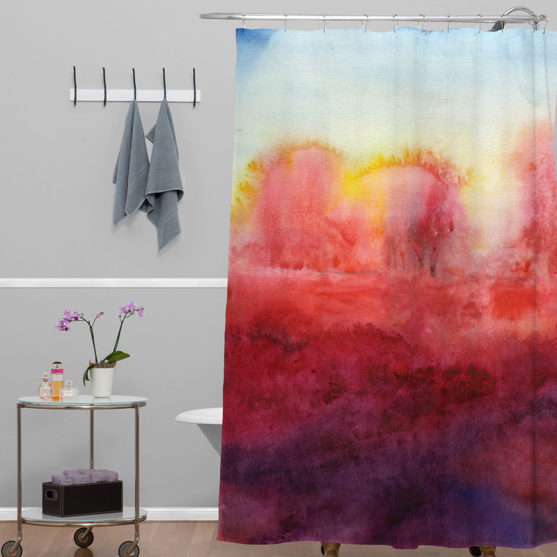 Studebaker Abstract Shower Curtain
