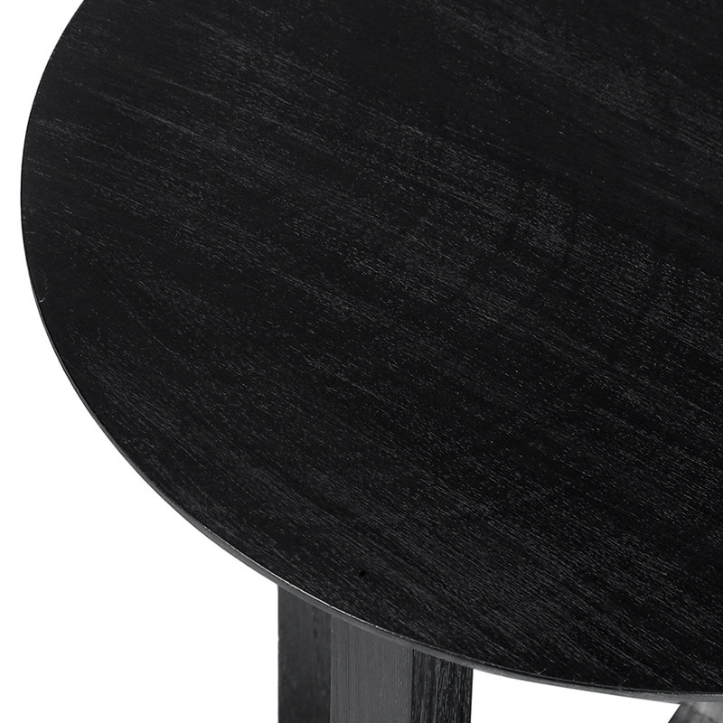 Table d'appoint Dorcia, Noir