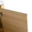 Meuble-lavabo autoportant 40 po avec lavabo en céramique blanche et 2 portes à fermeture douce
