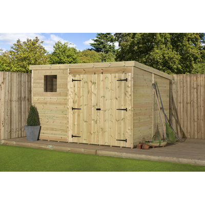 Shiplap Pent Wooden Shed