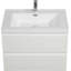 Armoire de salle de bain murale flottante 30 po avec lavabo en résine-1982780009