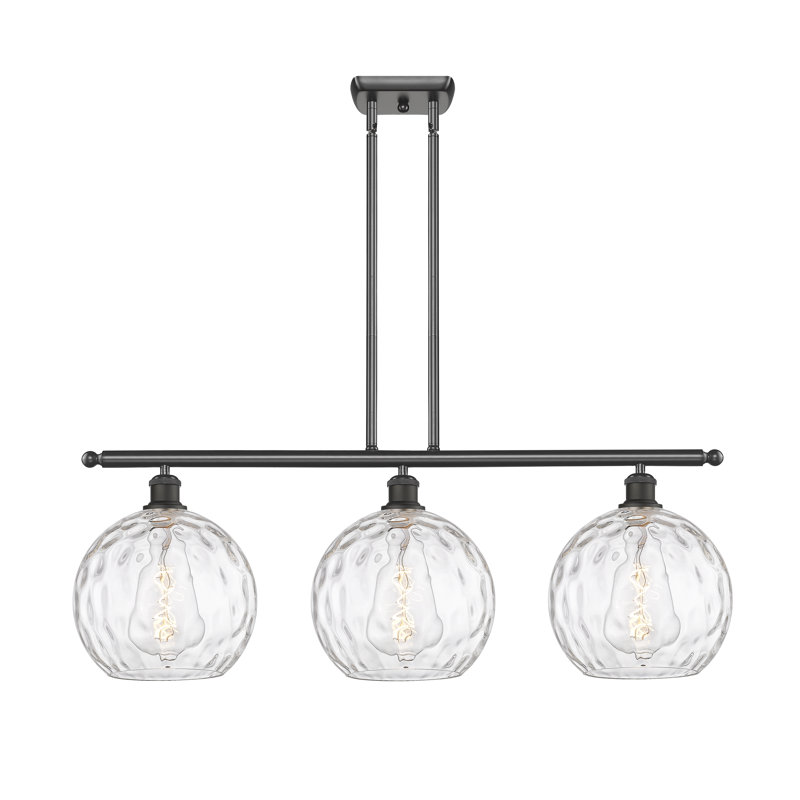 Cindi 3 - Light Kitchen Island Pendant, No Bulb Included, Oil Rubbed Bronze