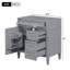 Meuble-lavabo de salle de bain de 30 po sans lavabo supérieur, armoire de rangement moderne avec 2 tiroirs et un tiroir rabattable (BASSIN INCLUS)-2043260366-2043260353