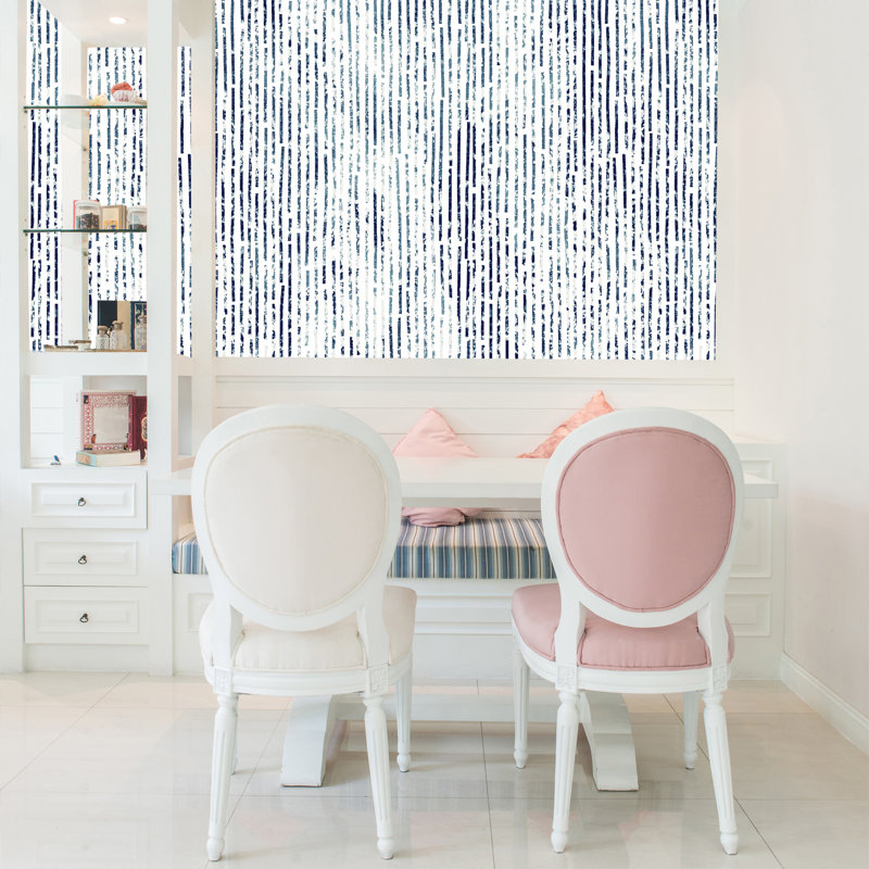 Rouleau de papier peint adhésif lisse 10 pi x 24 po