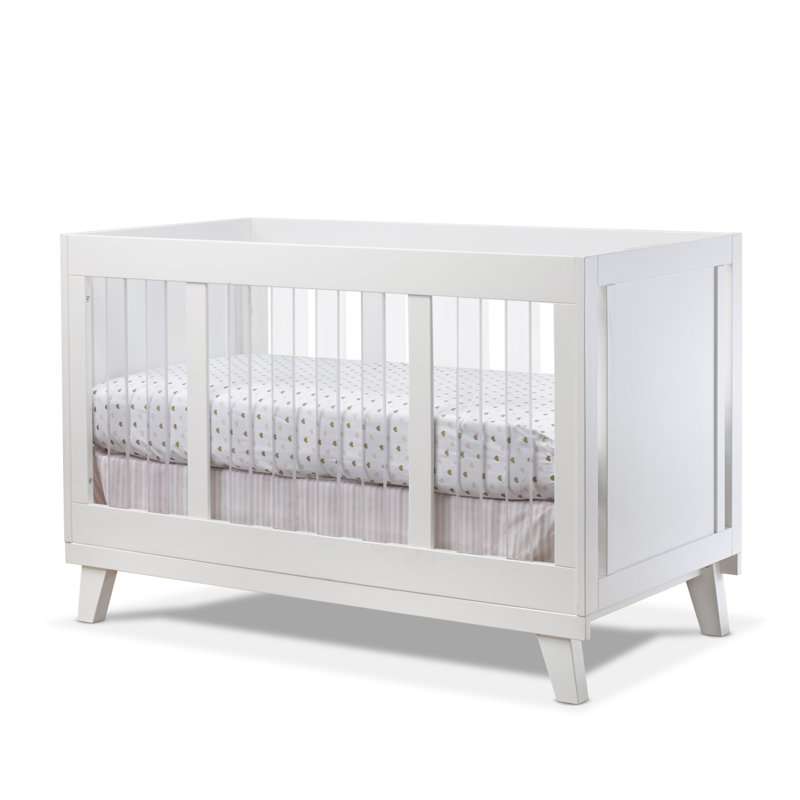 Sorelle Uptown Acrylic Crib, White