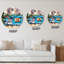 Horloge murale surdimensionnée-33118364