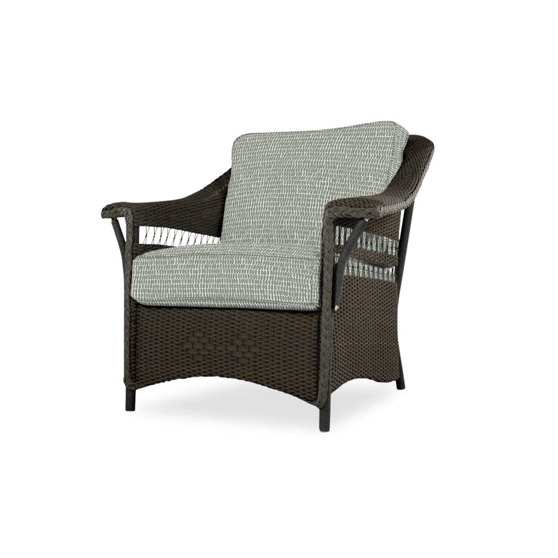 Nantucket Outdoor Lounge Chair, Remy Shadow, Mink