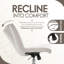 Chaise de bureau sans accoudoir Elle Decor Adelaide-20964123